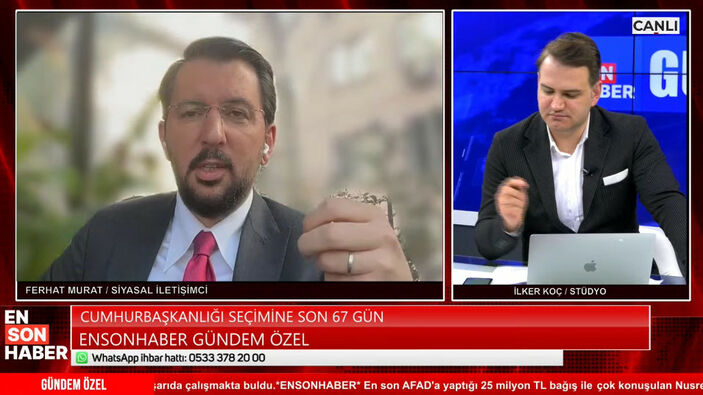 Ferhat Murat: Cumhur İttifakı yaraları sarmakla meşgul