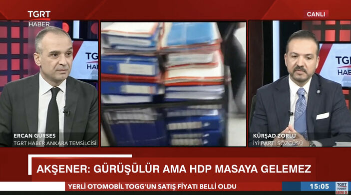 İyi Parti Sözcüsü Kürşad Zorlu'dan HDP açıklaması: Görüşme sağlanabilir