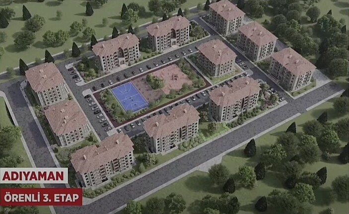 Kahramanmaraş ve Hatay'ın ardından Adıyaman'da da deprem konutlarının temeli atıldı