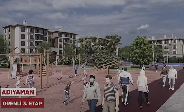 Kahramanmaraş ve Hatay'ın ardından Adıyaman'da da deprem konutlarının temeli atıldı