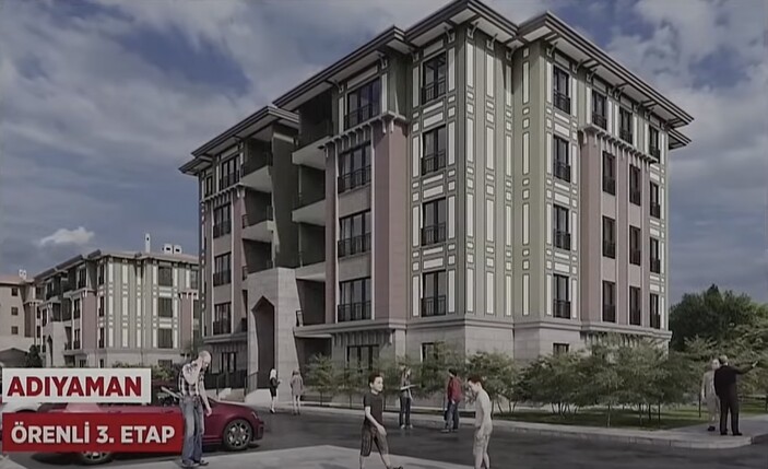 Kahramanmaraş ve Hatay'ın ardından Adıyaman'da da deprem konutlarının temeli atıldı