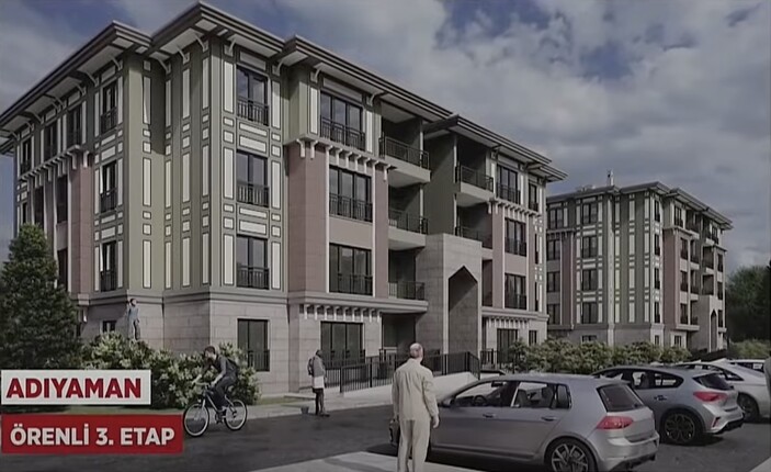 Kahramanmaraş ve Hatay'ın ardından Adıyaman'da da deprem konutlarının temeli atıldı