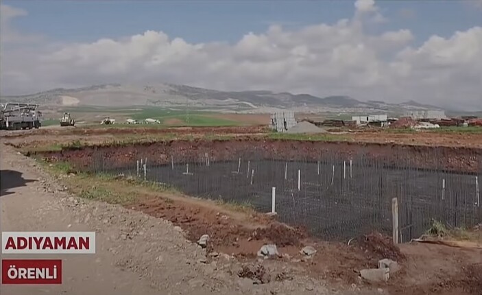 Kahramanmaraş ve Hatay'ın ardından Adıyaman'da da deprem konutlarının temeli atıldı