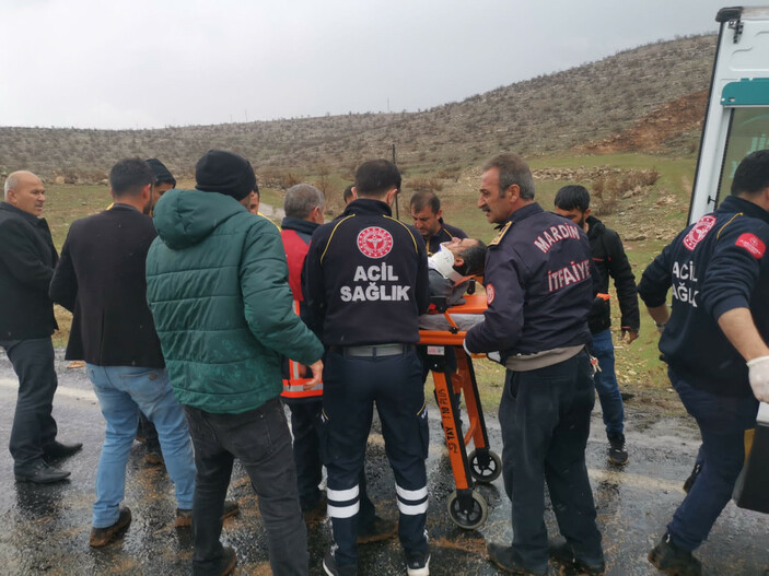 Mardin’de feci kaza: Tır ile kamyonet kafa kafaya çarpıştı