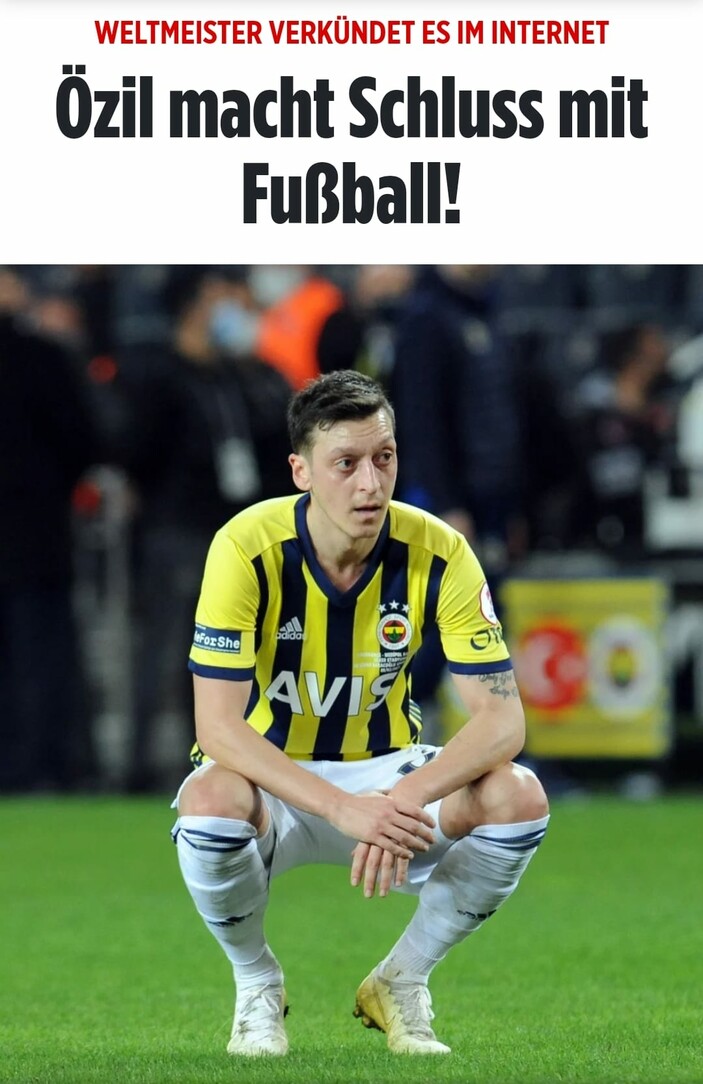 Mesut Özil'in vedası Almanya'da yankı uyandırdı