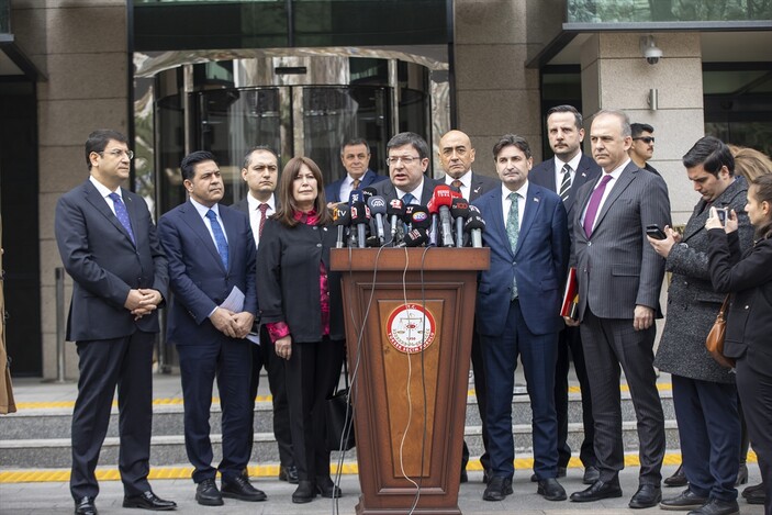 Millet İttifakı'nı oluşturan 6 partinin ittifak protokolü YSK'ye sunuldu