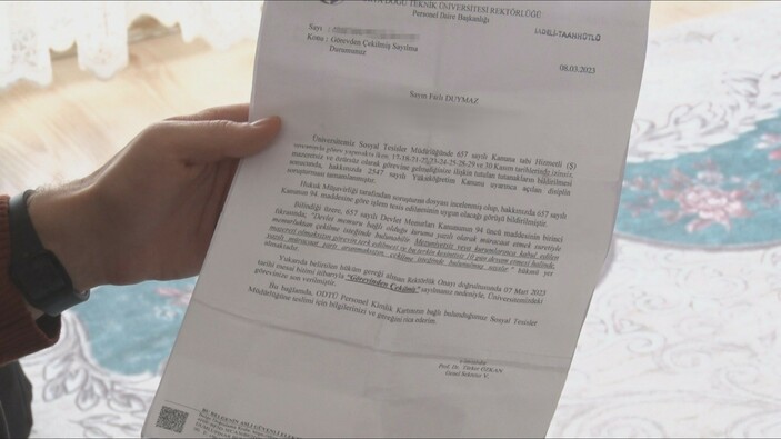 ODTÜ çalışanı: Beni AK Partili olduğum için işten kovdular