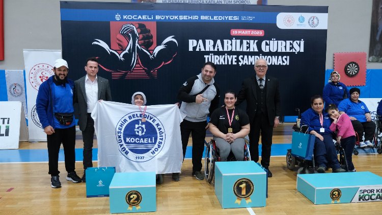 Para Bilek Güreşi heyecanı sona erdi