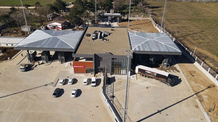 Pazarkule Sınır Kapısı'ndaki modernizasyon çalışmalarında sona gelindi