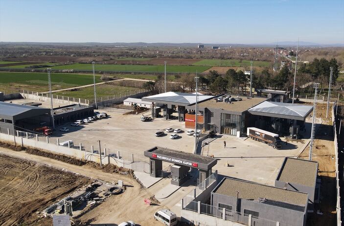 Pazarkule Sınır Kapısı'ndaki modernizasyon çalışmalarında sona gelindi