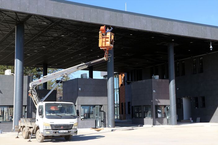 Pazarkule Sınır Kapısı'ndaki modernizasyon çalışmalarında sona gelindi