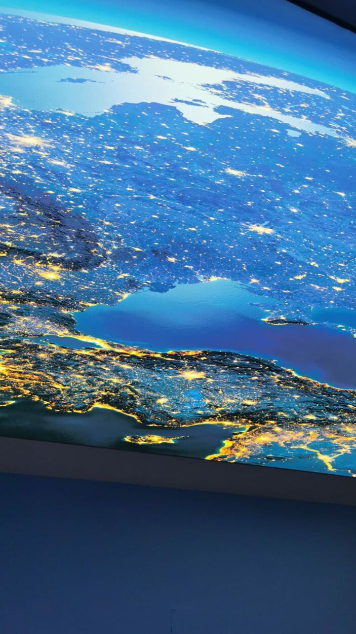 Rize'deki Çaykur Ortaokulu'na uzay koridoru açıldı