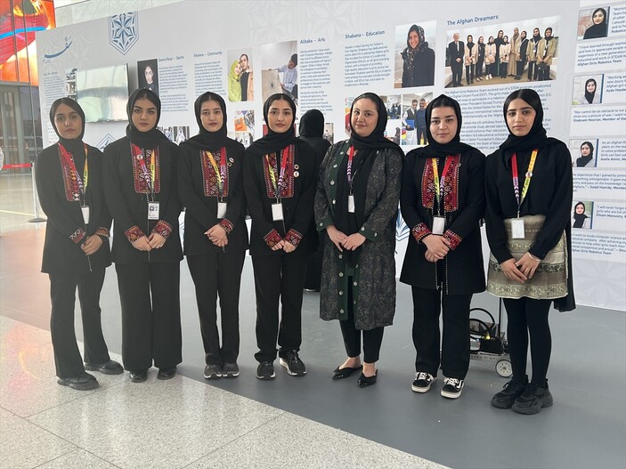 Robot bilimci grup: Afgan kızlarının yetenekli olduğunu gösteriyoruz