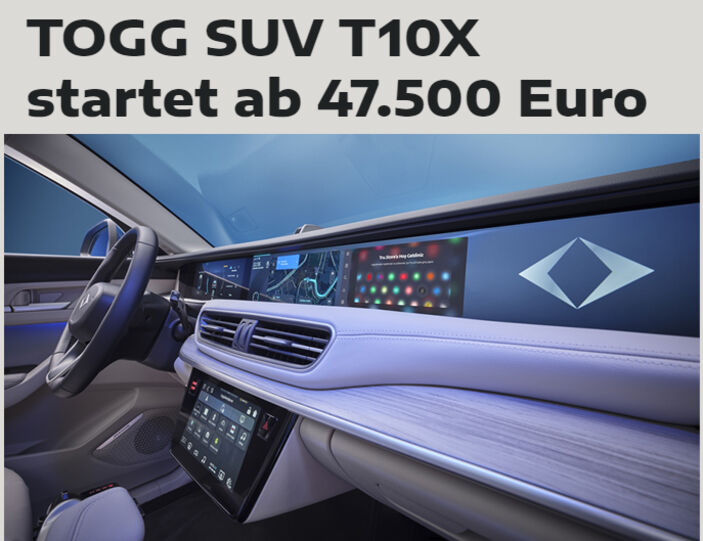 Satış fiyatı açıklanan yerli otomobil Togg T10X, Almanya'nın gündeminde