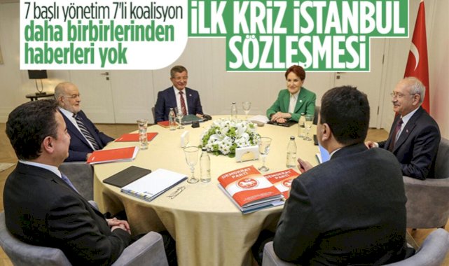 6’lı masada son kriz İstanbul Sözleşmesi: 6 parti mutabık kalamadı