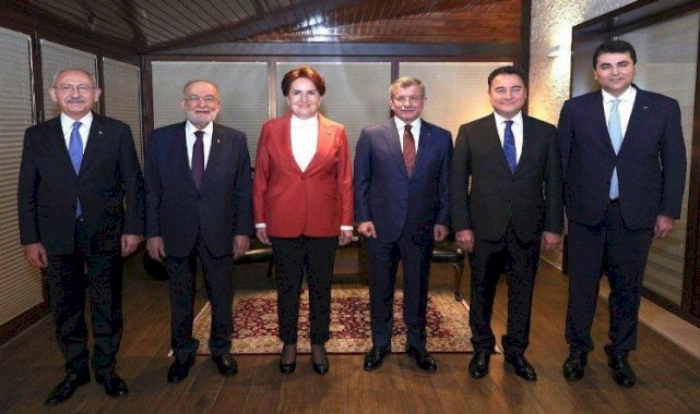 Altılı masa 'Millet İttifakı' protokolünü YSK’ya sunacak