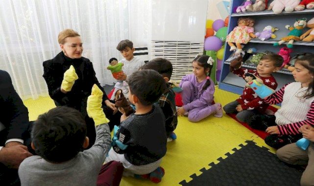 Dokuz Eylül'den depremzede çocuklar için kreş hizmeti