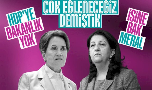 HDP'den Meral Akşener'e: Herkes işine baksın