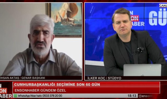 İhsan Aktaş: Bir önceki seçimin tekrarı olacak gibi bir öngörümüz var