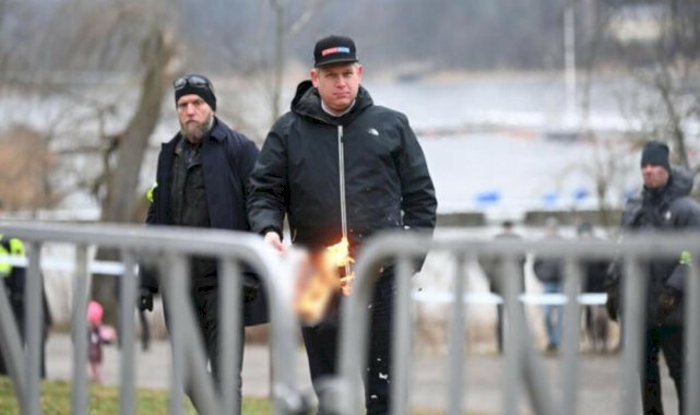 İslam düşmanı Rasmus Paludan bir kez daha Kur’an-ı Kerim'i hedef aldı