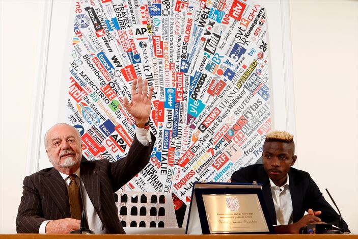 Victor Osimhen, İtalya'da ödül kazandı