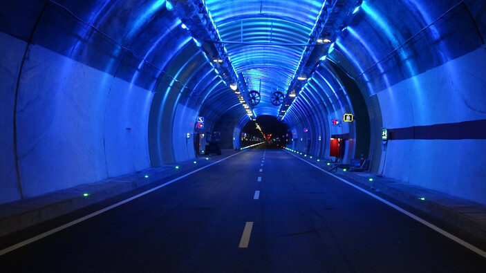 Zigana Tüneli'nde sona doğru: Açılışa hazırlanıyor