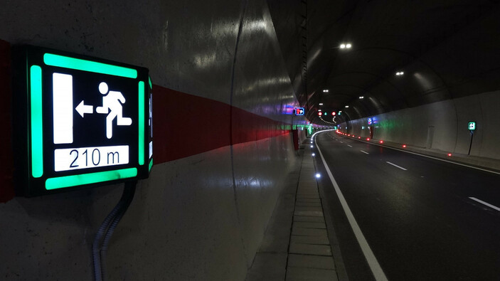 Zigana Tüneli'nde sona doğru: Açılışa hazırlanıyor