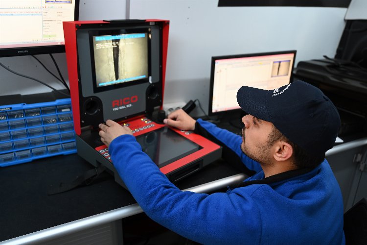 Konya'dan Hatay'da arızalara robotik tespit