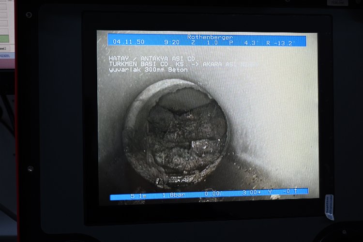 Konya'dan Hatay'da arızalara robotik tespit