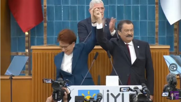 Lütfullah Kayalar İYİ Parti'ye katıldı