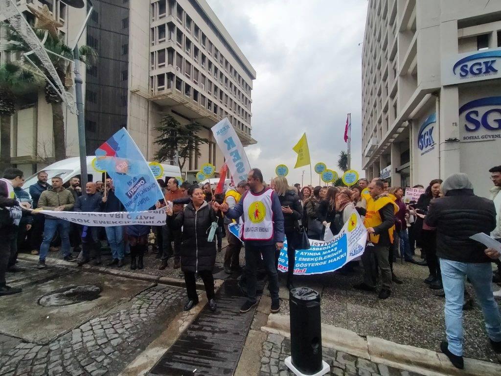 SGK Eylemleri Tam Gaz Devam: “Haklarımızı Alana Kadar Alanlardayız!”