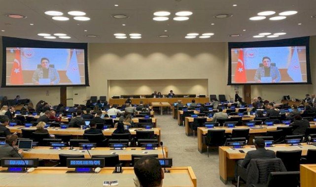 Bakan Yanık, BM Yaşlanma Açık-Uçlu Çalışma Grubu'nda 'Ülke Beyanı' sundu