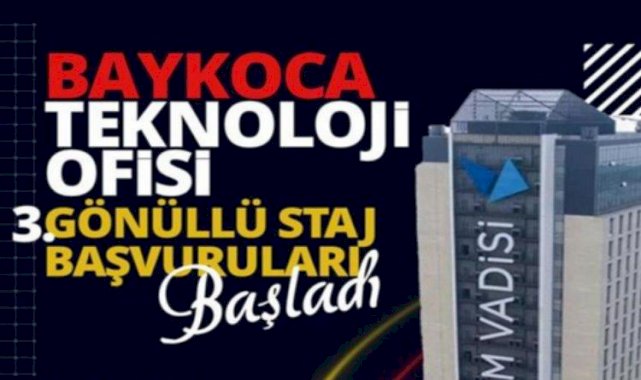 Baykoca Gönüllü Staj Başvuruları'nda son gün 23 Nisan