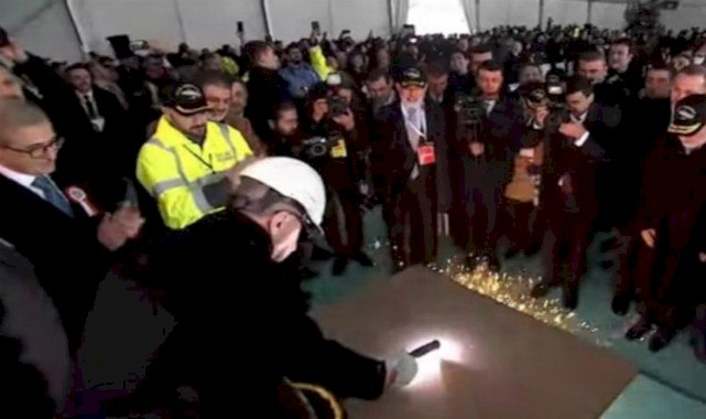 Mavi Vatan için tarihi gün... TCG Anadolu ordumuza teslim edildi