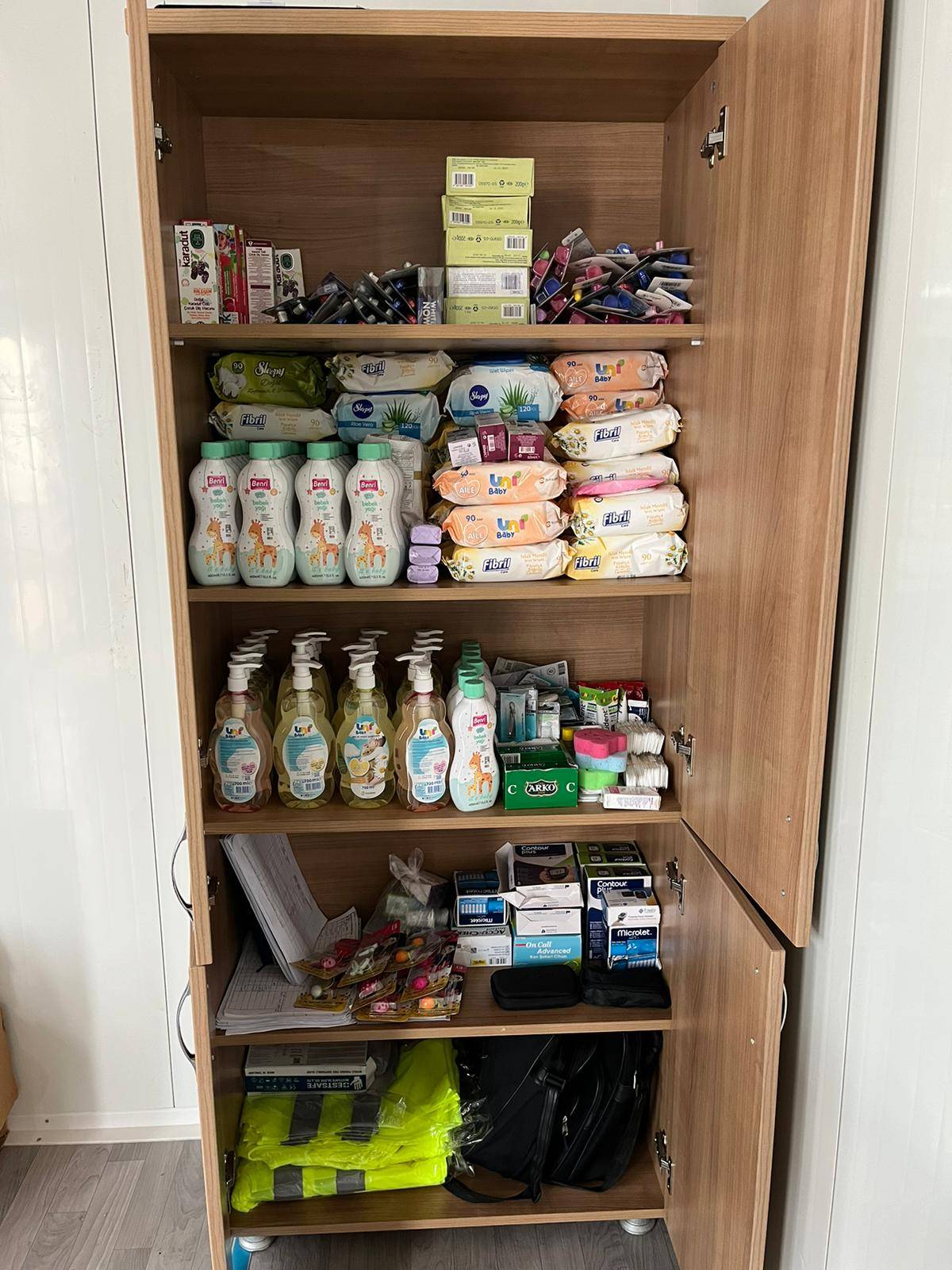 THD’li Gönüllü Hemşireler Depremzedeleri Bayramda Yalnız Bırakmadı