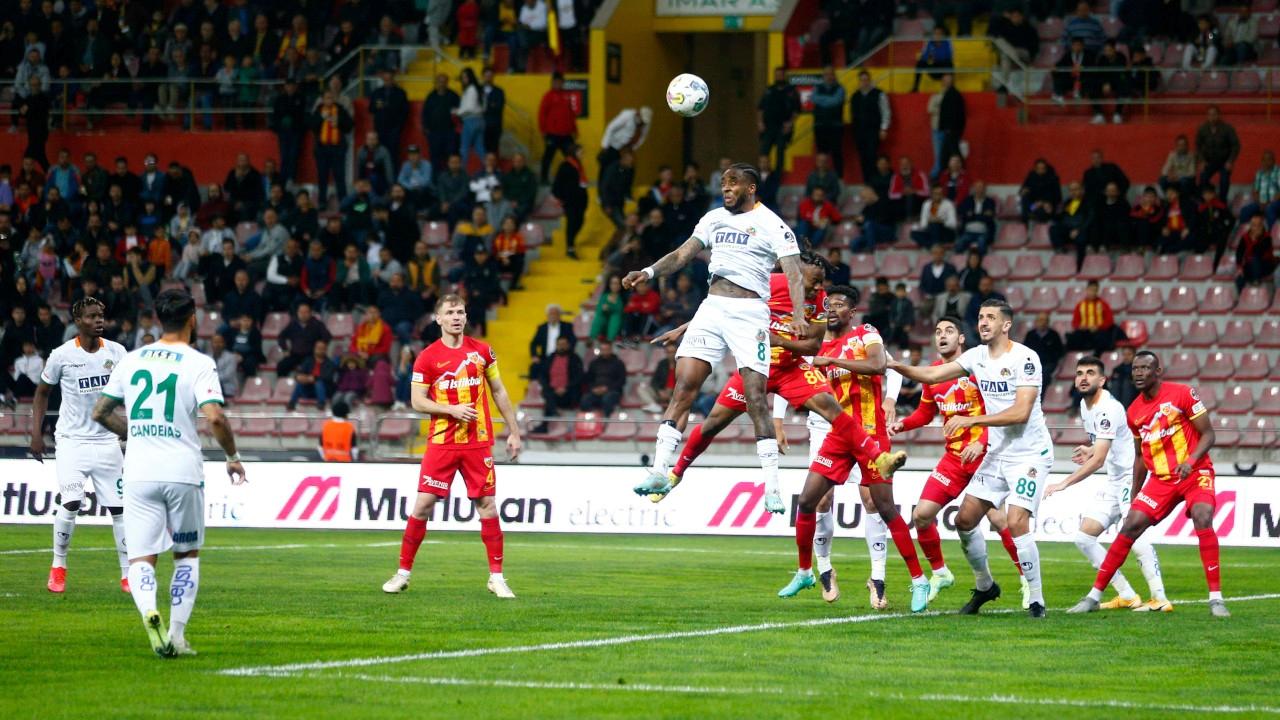 Alanyaspor, Kayseri&#039;de farklı kazandı