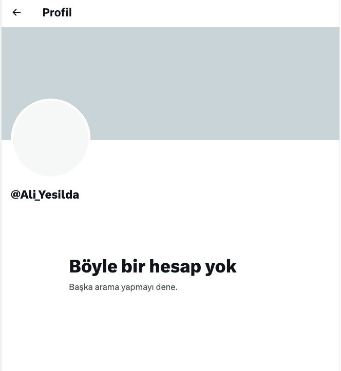 'Kaset' paylaşan hesap kapandı