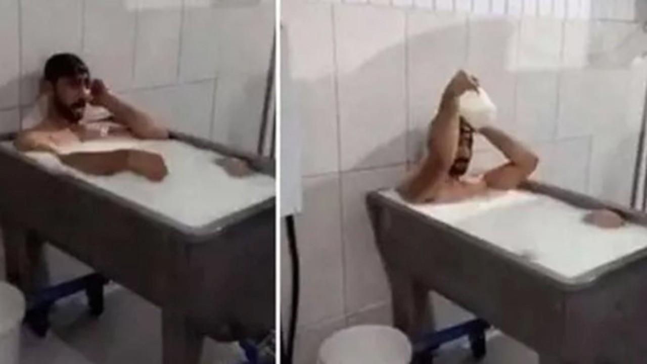 Kazandaki süt banyosundan &#039;tertemiz&#039; çıktı, 70 kişiye hakaret davası açtı