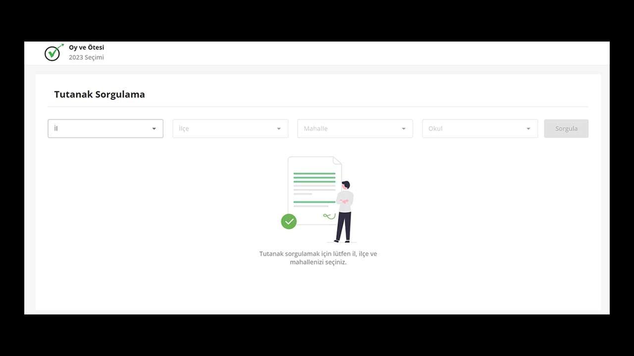 Oy ve Ötesi, tutanak sorgulama sistemini açtı