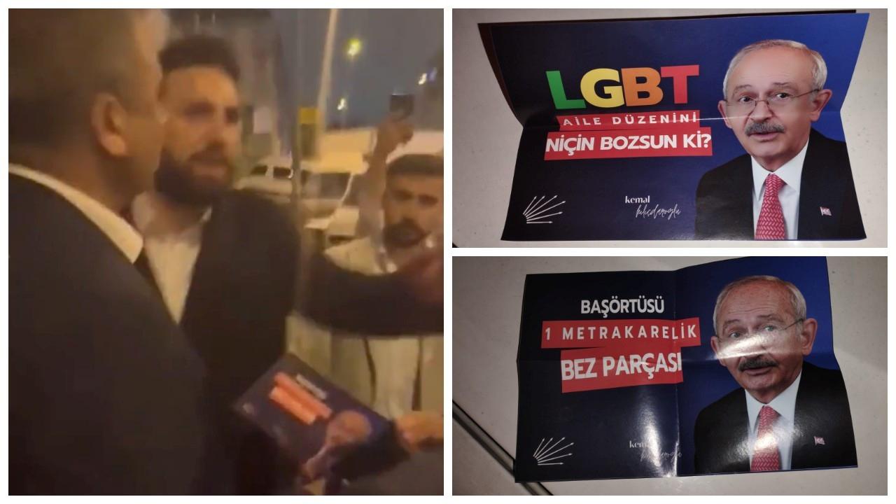 Sahte Kılıçdaroğlu broşürü dağıtanlara suçüstü