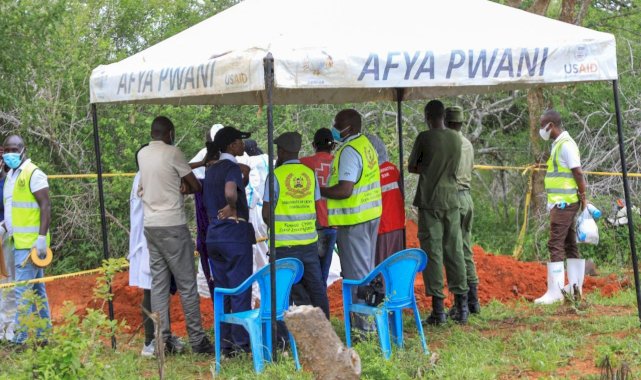 'Açlık tarikatı' soruşturmasında bulunan ceset sayısı 201'e yükseldi