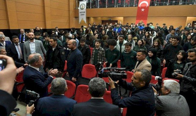 Kayseri Lisesi protokolü ağırladı