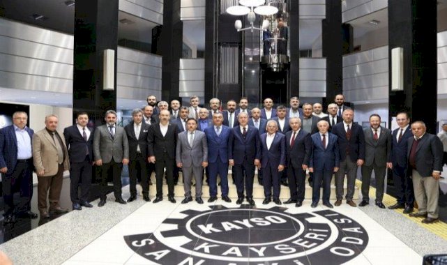 KAYSO Bakan Akar'ı ağırladı