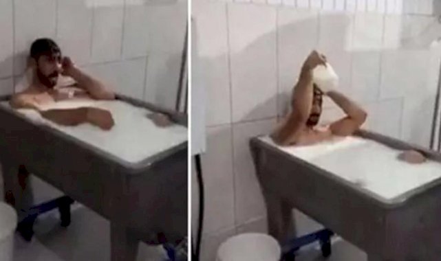 Kazandaki süt banyosundan 'tertemiz' çıktı, 70 kişiye hakaret davası açtı