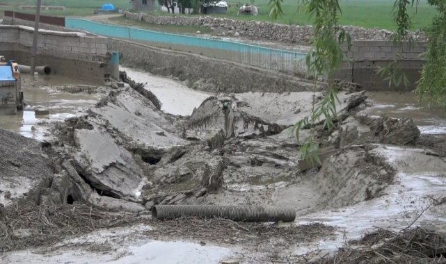 Muş, Samsun ve Kars'ta sel ve su baskınları