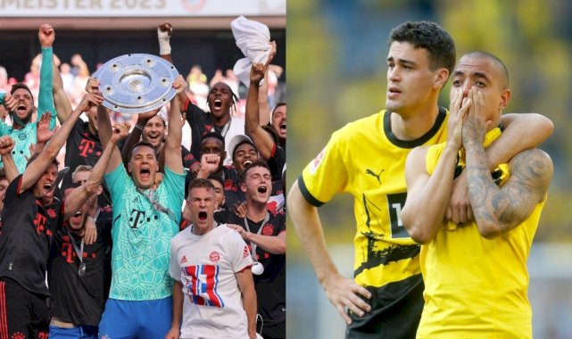 Son haftaya 2 puan önde giren Borussia Dortmund şampiyonluğu Bayern Münih'e kaptırdı