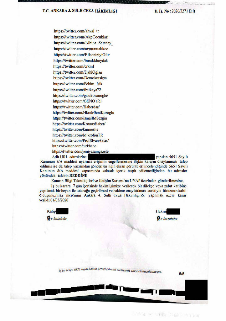 Twitter: Seçimde kullanılabilir kalmak için erişim engeli uyguladık