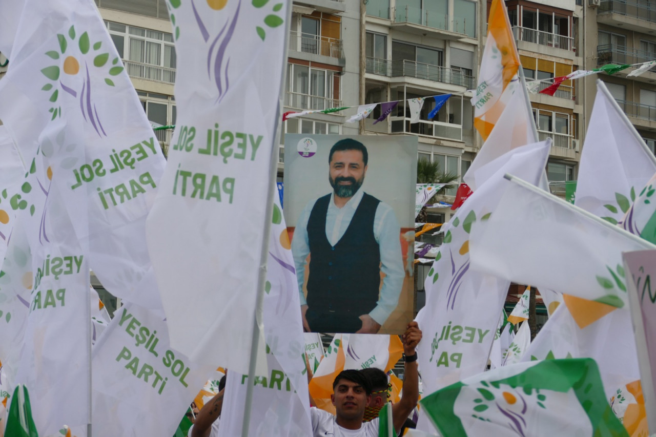 Yeşil Sol Parti finali İzmir'de yaptı: 15 Mayıs sabahı bulutlar dağılacak, bahar gelecek