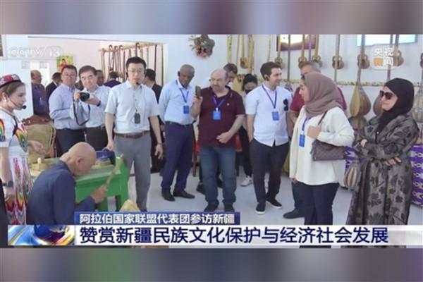 Arap Birliği heyeti Xinjiang’ı ziyaret etti