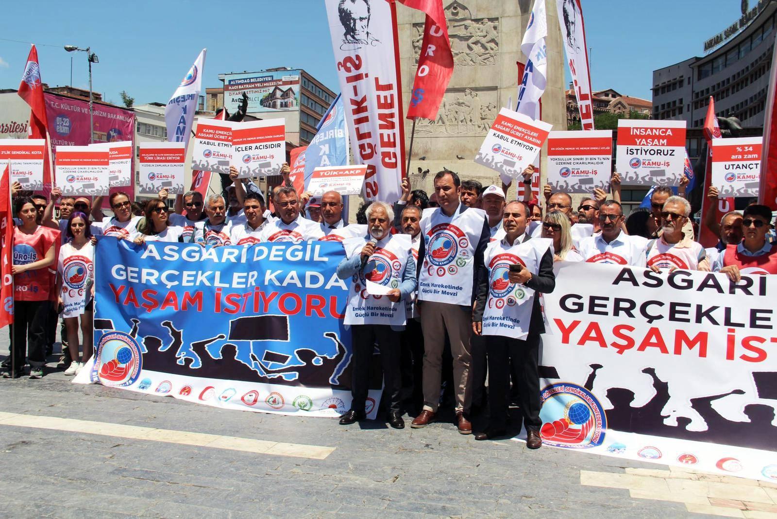 Birleşik Kamu-İş’ten Memura 22 Bin Değil 32 Bin TL Eylemi!